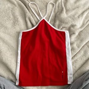 vintage tommy jeans cropped tank top